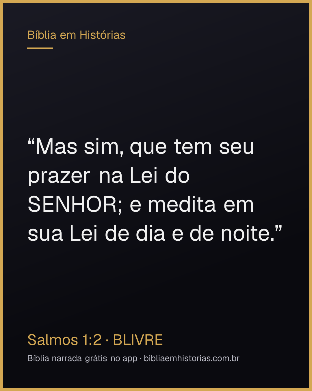 Imagem do versículo Salmos 1:2 para compartilhar