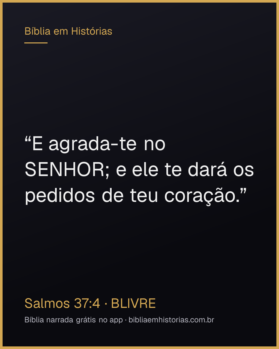 Imagem do versículo Salmos 37:4 para compartilhar