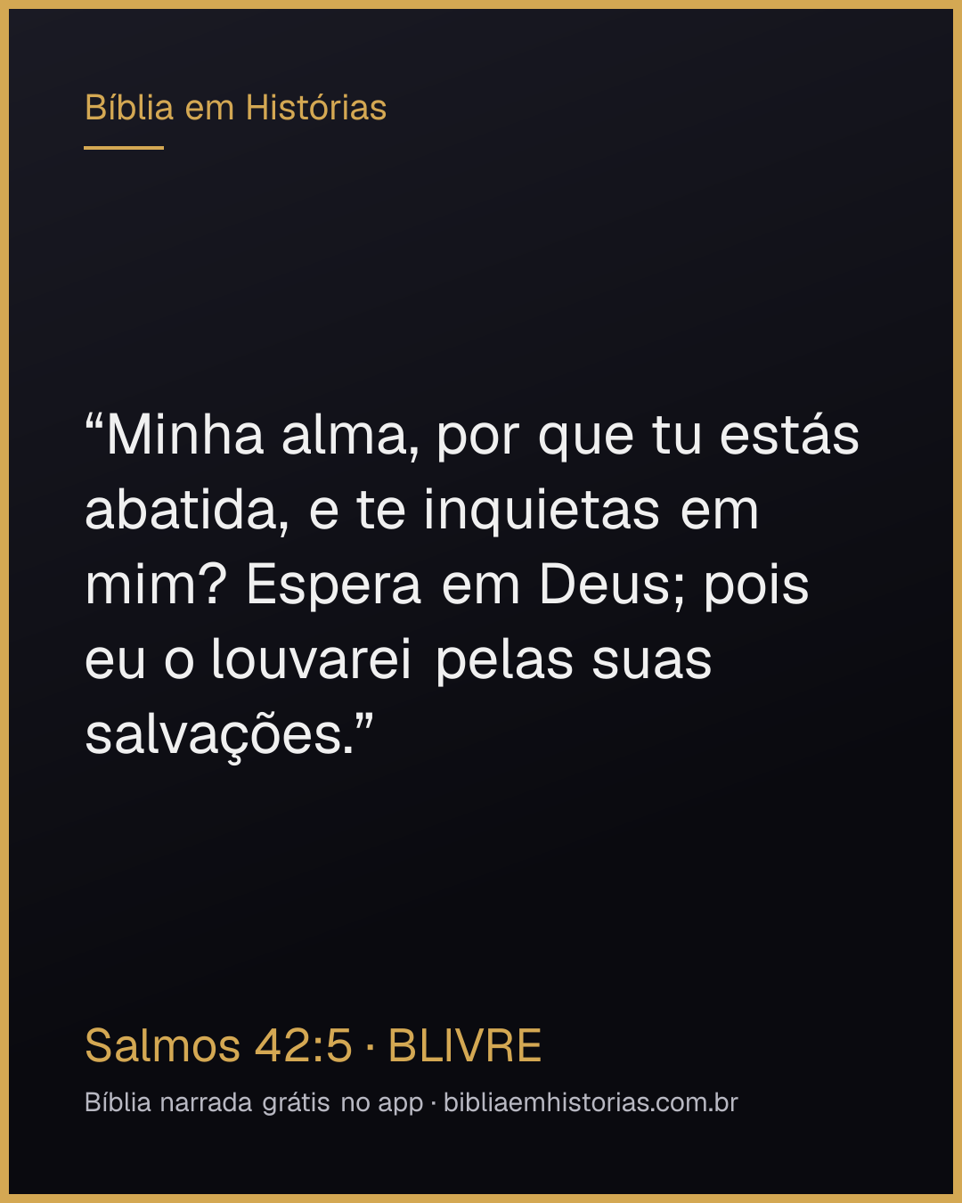Imagem do versículo Salmos 42:5 para compartilhar