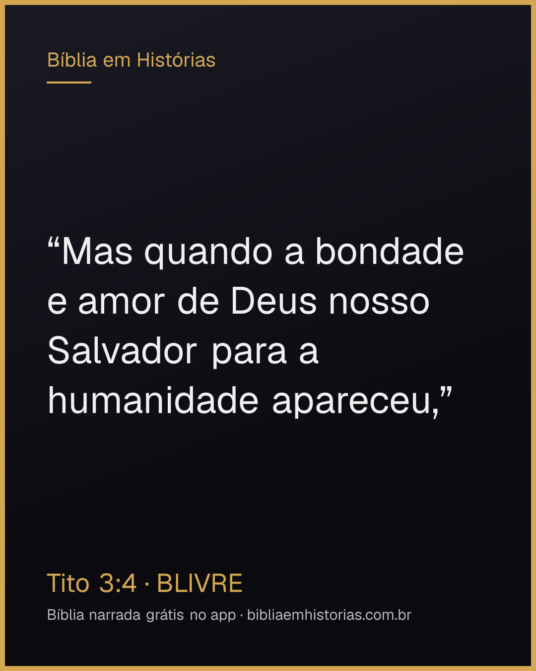 Imagem do versículo Tito 3:4 para compartilhar